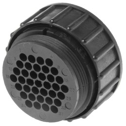 1 pcs - TE Connectivity Circular Connector, 37 Contacts, Cable Mount, Female