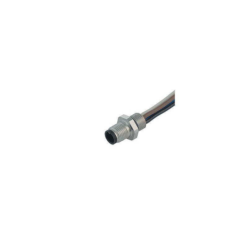 1 pcs - binder Circular Connector, 4 Contacts, Panel Mount, M5 Connector, Socket, Male, IP67, 707 Series