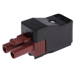 5 pcs - RS PRO Non-Fused Terminal Block, 2-Way, 16A, 2.5 mm² Wire, Screw Down Termination