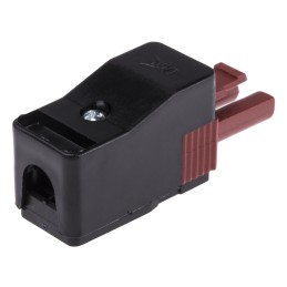 5 pcs - RS PRO Non-Fused Terminal Block, 2-Way, 16A, 2.5 mm² Wire, Screw Down Termination