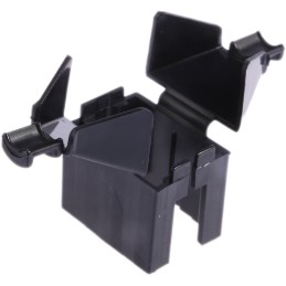 5 pcs - ITT Cannon TSTRECT Series ABS D Sub Backshell, 12 Way