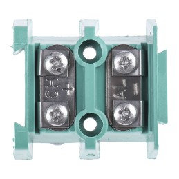 1 pcs - RS PRO Barrier Terminal Thermocouple Terminal Block for Use with Type K Thermocouple, Single Pair, IEC Standard