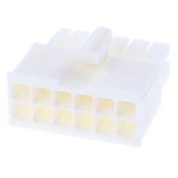 5 pcs - TE Connectivity Wire to Wire Connector Cable Mount, 9.5A, 600 V ac/dc