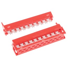 5 pcs - TE Connectivity 20-Way IDC Connector Plug for Cable Mount, 2-Row