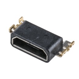 10 pcs - Hirose Right Angle, SMT, Socket Type B 2.0 USB Connector