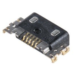 10 pcs - Hirose Right Angle, SMT, Socket Type B 2.0 USB Connector