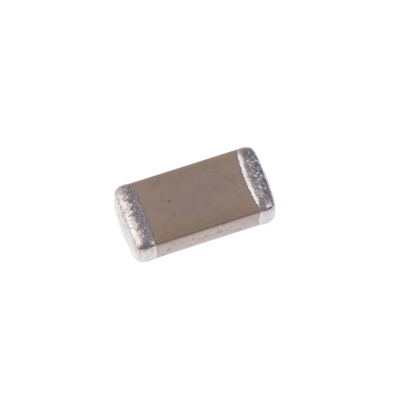 250 pcs - CC1206KRX7R8BB104 Yageo 100nF Multilayer Ceramic Capacitor MLCC, 25V dc V, ±10% , SMD