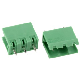 5 pcs - Phoenix Contact 5.08mm Pitch 3 Way Pluggable Terminal Block, Header, Through Hole, Solder Termination