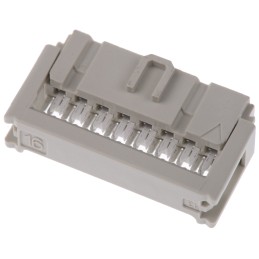 1 pcs - HARTING 16-Way IDC Connector Socket for Cable Mount, 2-Row