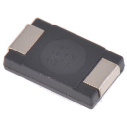 10 pcs - 20TQC47MYFT Panasonic 47μF Surface Mount Polymer Capacitor, 20V dc
