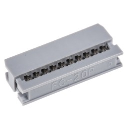 5 pcs - ASSMANN WSW 20-Way IDC Connector Socket for Cable Mount, 2-Row