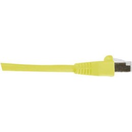 1 pcs - RS PRO Cat6 Male RJ45 to Male RJ45 Ethernet Cable, F/UTP, Yellow LSZH Sheath, 0.5m