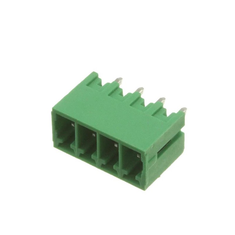 1 pcs - RS PRO 3.5mm Pitch 4 Way Pluggable Terminal Block, Header, Through Hole