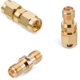 1 pcs - Wurth Elektronik Straight 50Ω Coaxial Adapter SMA RP Socket to SMA Socket 18GHz