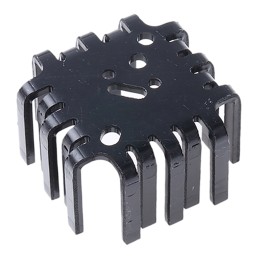 10 pcs - FK201SACB Heatsink, 6K/W, 45 x 45 x 25.4mm, Screw