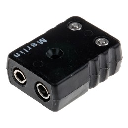 1 pcs - RS PRO In-Line Thermocouple Connector for Use with Type J Thermocouple, Standard, RoHS Compliant Standard