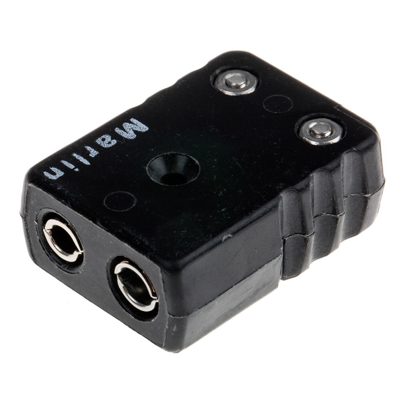 1 pcs - RS PRO In-Line Thermocouple Connector for Use with Type J Thermocouple, Standard, RoHS Compliant Standard