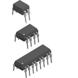 10 pcs - K815P Vishay, K815P Photodarlington Output Optocoupler, Through Hole, 4-Pin