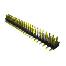 10 pcs - TMMH-104-01-L-DV Samtec TMMH Series Straight Pin Header, 8 Contact(s), 2.0mm Pitch, 2 Row(s), Unshrouded