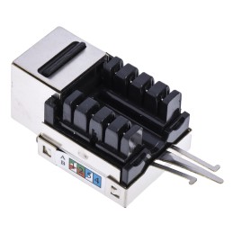 1 pcs - RS PRO Cat6 RJ45 Jack, STP Shielding