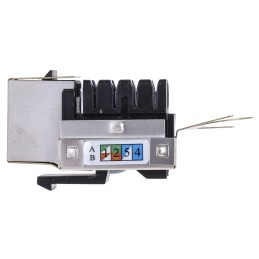 1 pcs - RS PRO Cat6 RJ45 Jack, STP Shielding