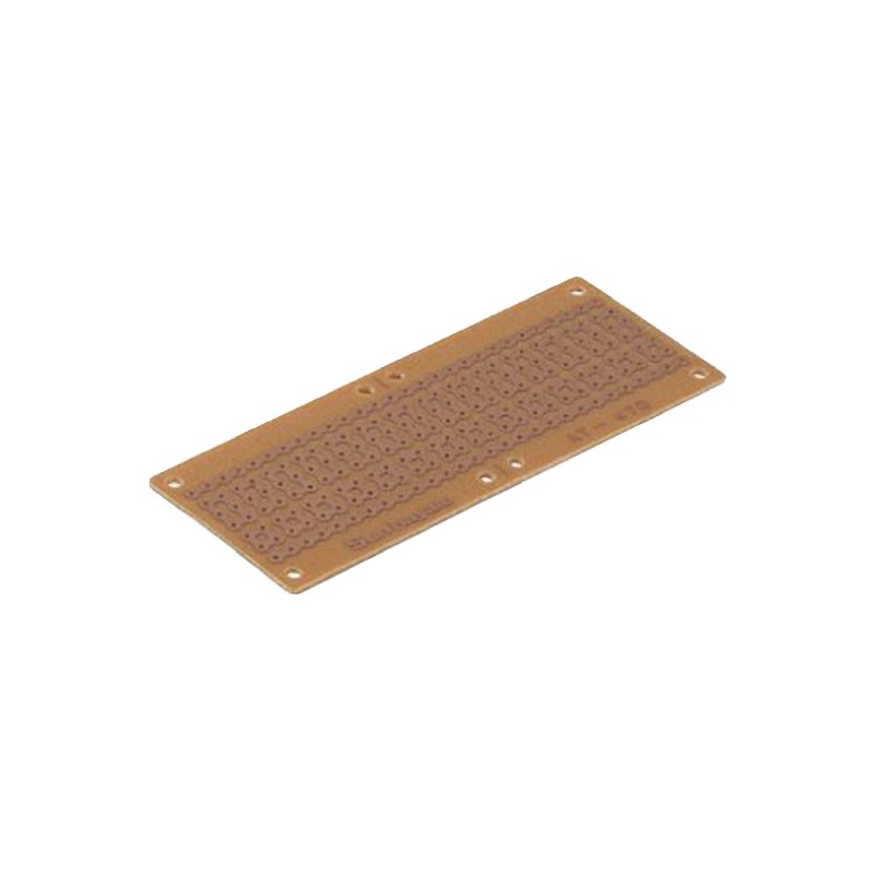 10 pcs - AT-47D(47D) Sunhayato Single Sided Matrix Board FR1 1mm Holes, 4 x 4mm Pitch, 116 x 42 x 1.6mm