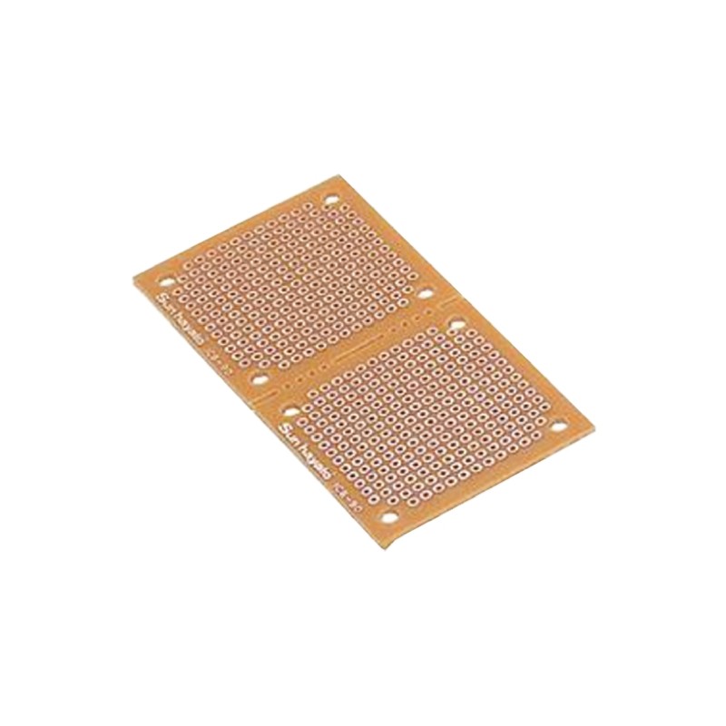 10 pcs - ICB-90 Matrix Board FR1 1mm Holes, 2.54 x 2.54mm Pitch, 91 x 45 x 1.6mm