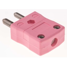 1 pcs - RS PRO In-Line Thermocouple Connector for Use with Type N Thermocouple, Standard Size, IEC Standard