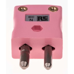 1 pcs - RS PRO In-Line Thermocouple Connector for Use with Type N Thermocouple, Standard Size, IEC Standard