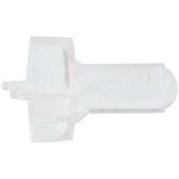 100 pcs - VLP-350-R VLP-350-R Bivar, PCB Mounted LED Light Pipe, Clear Round Lens