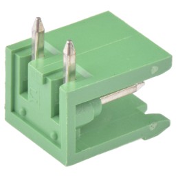 1 pcs - Wurth Elektronik 5.08mm Pitch 2 Way Pluggable Terminal Block, Header, Through Hole, Solder Termination