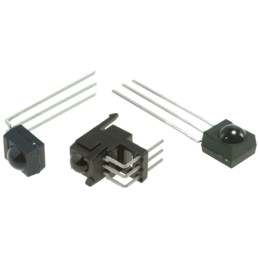 20 pcs - TSOP4338 Vishay TSOP4338, 38kHz IR Receiver, 950nm ±45 °, 45m Range, 2.5 V - 5.5V, Through Hole, 6 x 5.6 x 6.95mm