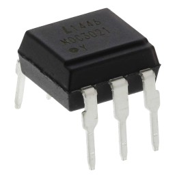 50 pcs - MOC3021 Lite-On, MOC3021 Triac Output Optocoupler, Through Hole, 6-Pin PDIP