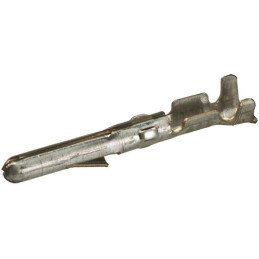 50 pcs - TE Connectivity Commercial MATE-N-LOK Series Male Crimp Terminal, 24AWG Min, 18AWG Max