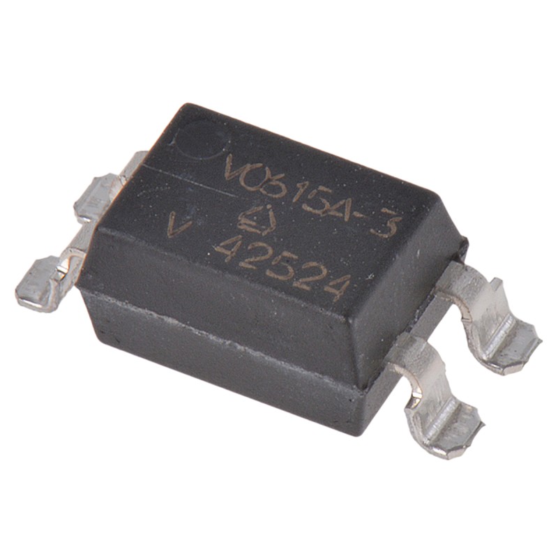 200 pcs - VO615A-3X019T Vishay, VO615A-3X019T DC Input Phototransistor Output Optocoupler, Through Hole, 4-Pin PDIP