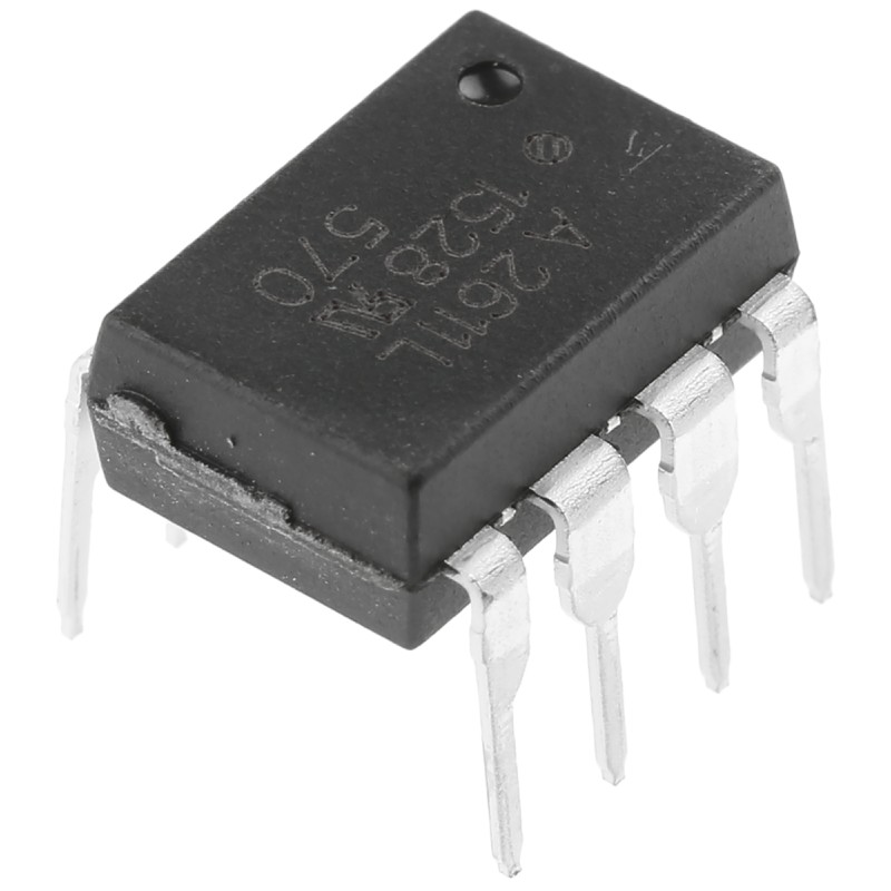20 pcs - HCPL-2611-020E Broadcom, HCPL-2611-020E DC Input Transistor Output Optocoupler, Through Hole, 8-Pin PDIP
