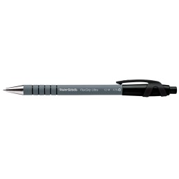 5 Box of 2 - 2027739 Paper Mate Black Ball Point Pen, 1 mm Tip Size