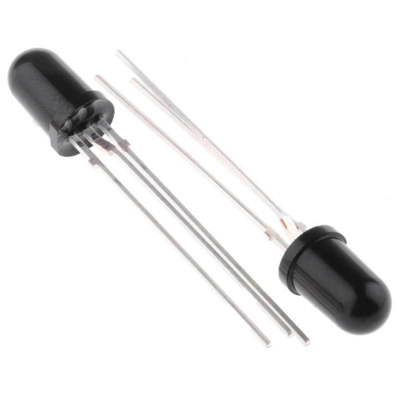 100 pcs - BPV11F BPV11F Vishay, 30 ° IR Phototransistor, Through Hole 2-Pin 5mm (T-1 3/4) package