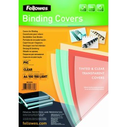 300 pcs - 5376001 Fellowes Transparent A4 Binding Cover