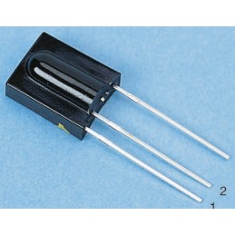 20 pcs - TSOP31538 Vishay TSOP31538, 38kHz IR Receiver, 950nm ±45 °, 45m Range, 2.5 V - 5.5V, Through Hole, 10 x 5.8 x 12.5mm