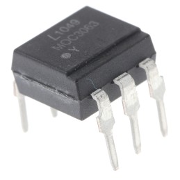 50 pcs - MOC3063 Lite-On, MOC3063 Triac Output Optocoupler, Through Hole, 6-Pin PDIP