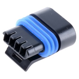 1 pcs - Delphi, Metri-Pack 150.2 Pull-To-Seat Automotive Connector Socket 4 Way, Crimp Termination