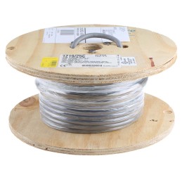 1 Reel of 30 M - Alpha Wire Alpha Essentials Control Cable, 25 Cores, 0.23 mm², Screened, 30m, Grey PVC Sheath, 24 AWG