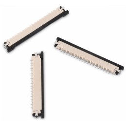 10 pcs - Wurth Elektronik, WR-FPC 1mm Pitch 15 Way Horizontal Female FPC Connector, Bottom Contact