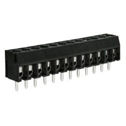 5 pcs - RS PRO PCB Terminal Block, 12-Contact, 3.5mm Pitch, Through Hole Mount, 1-Row, Screw Termination