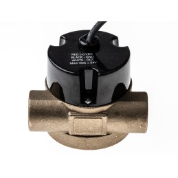 1 pcs - Gems Sensors RFO Series RotorFlow Electronic Flow Sensor for Liquid, 15 L/min Min, 75 L/min Max