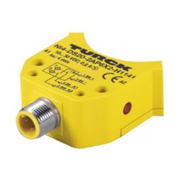 1 pcs - Turck Inductive Block-Style Proximity Sensor, 4 mm Detection, PNP Output, 10 - 30 V dc, IP67