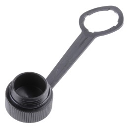 1 pcs - Brad from Molex 130058 Male Dust Cap IP67 Rated, Nylon