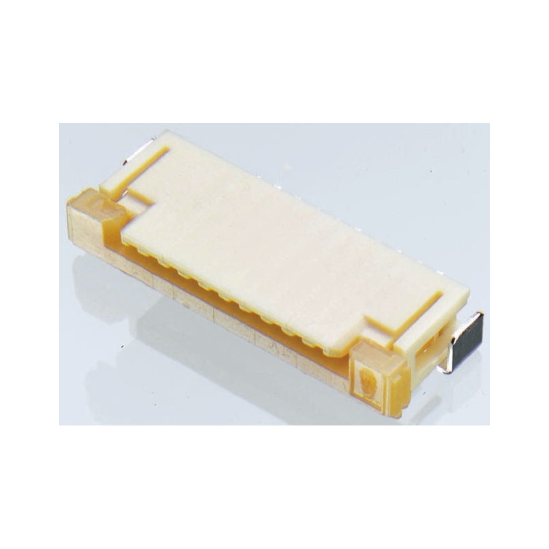 200 pcs - Molex, Easy-On, 52271 1mm Pitch 5 Way Right Angle Female FPC Connector, ZIF Bottom Contact