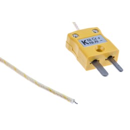 1 pcs - RS PRO Type K Thermocouple 5m Length, 1/0.3mm Diameter - +250°C